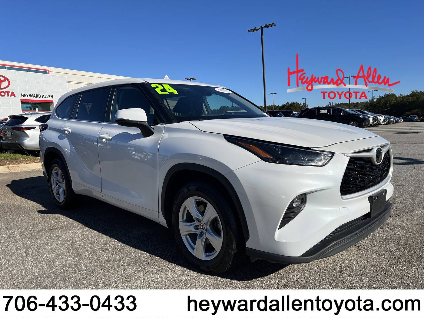 2024 Toyota Highlander LE — SUV — 48,694 mi — Athens, GA