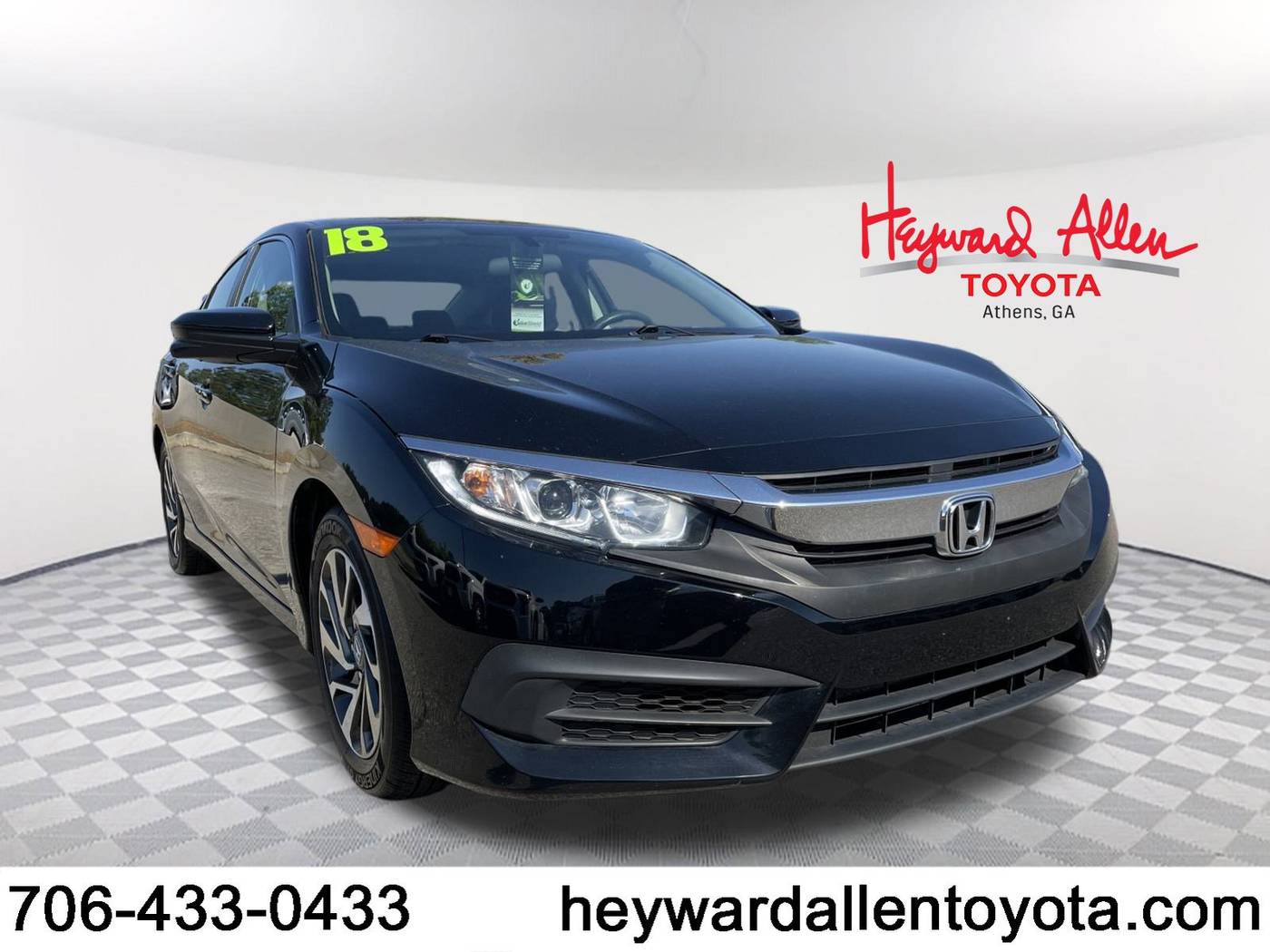2018 Honda Civic EX — Sedan — 75,896 mi — Athens, GA
