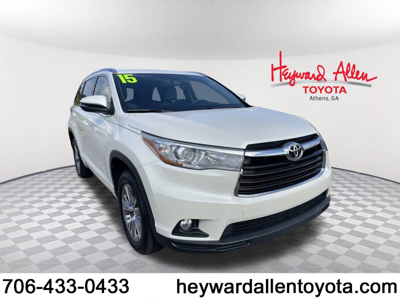 2015 Toyota Highlander XLE — SUV — 107,277 mi — Athens, GA