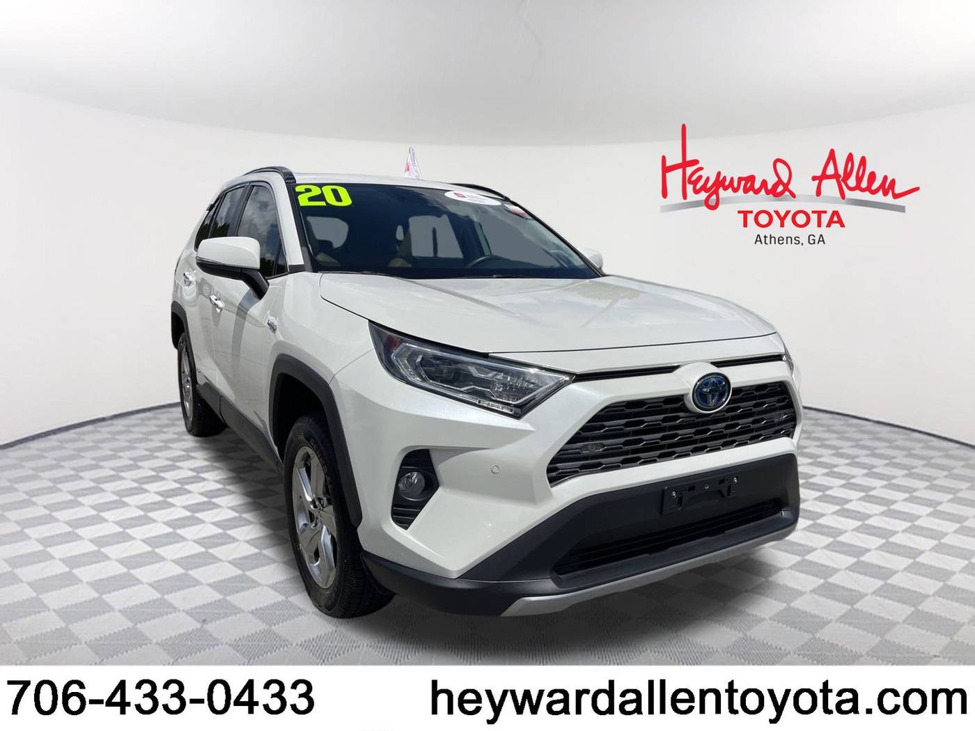 2020 Toyota RAV4 Hybrid Limited — SUV — 51,385 mi — Athens, GA