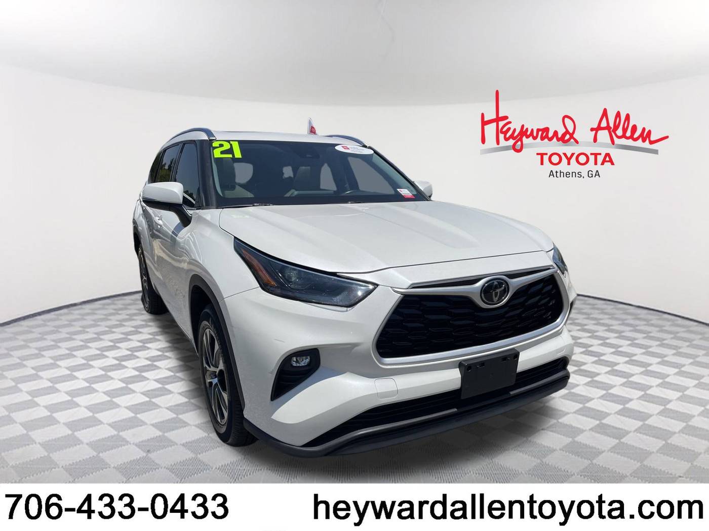 2021 Toyota Highlander XLE — SUV — 77,256 mi — Athens, GA
