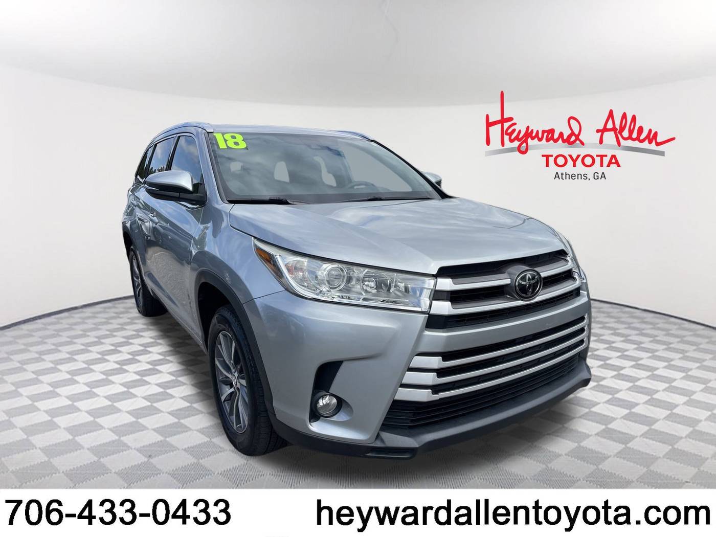 2018 Toyota Highlander XLE — SUV — 35,984 mi — Athens, GA