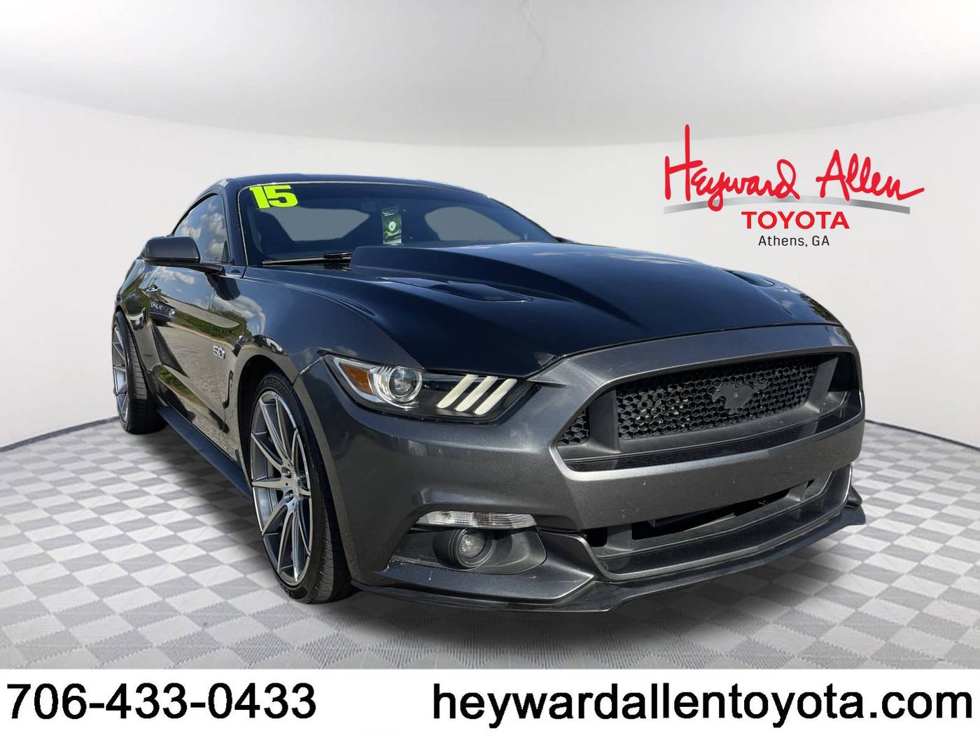 2015 Ford Mustang GT Premium — Coupe — 77,570 mi — Athens, GA