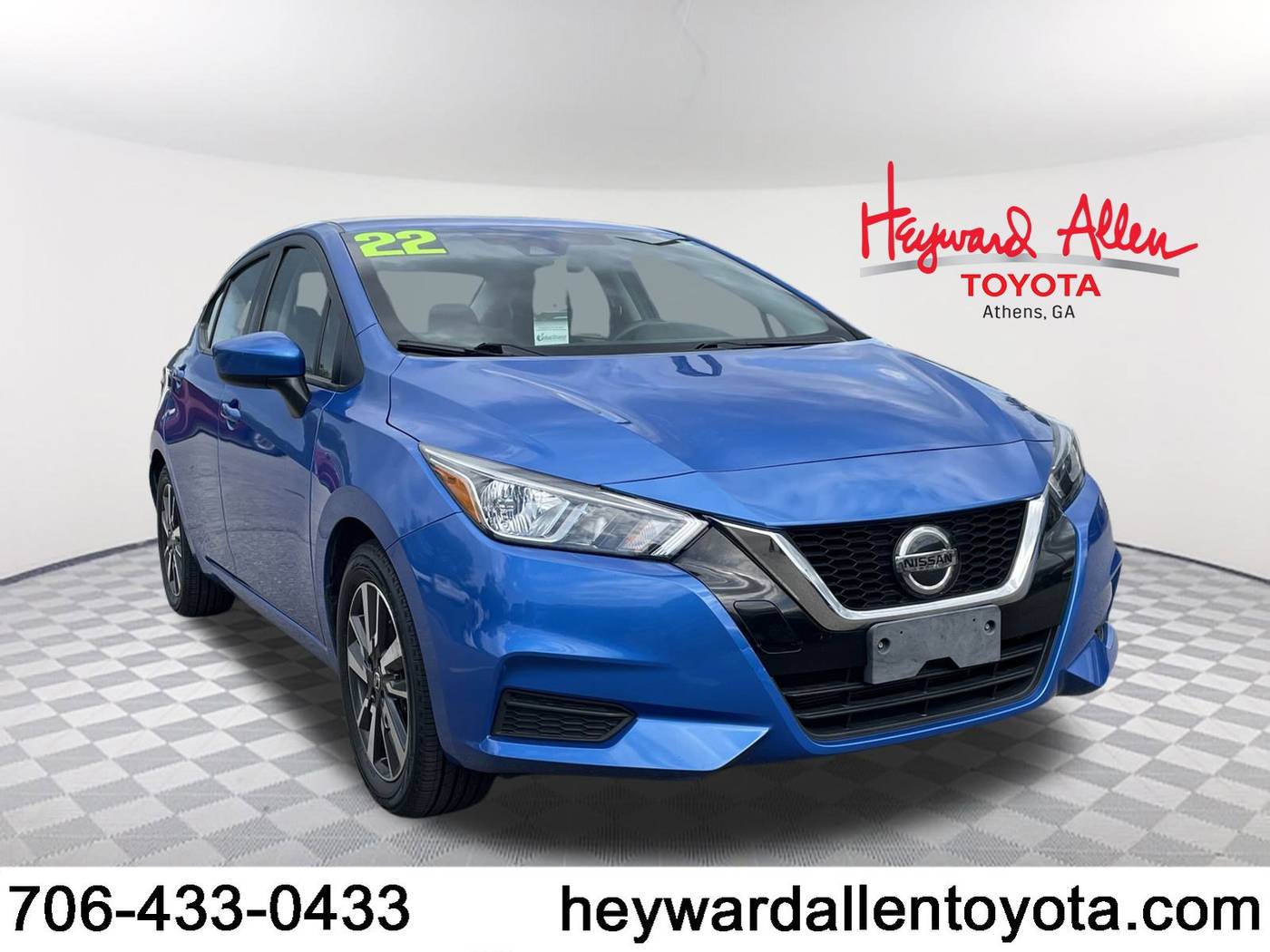 2022 Nissan Versa SV — Sedan — 74,715 mi — Athens, GA