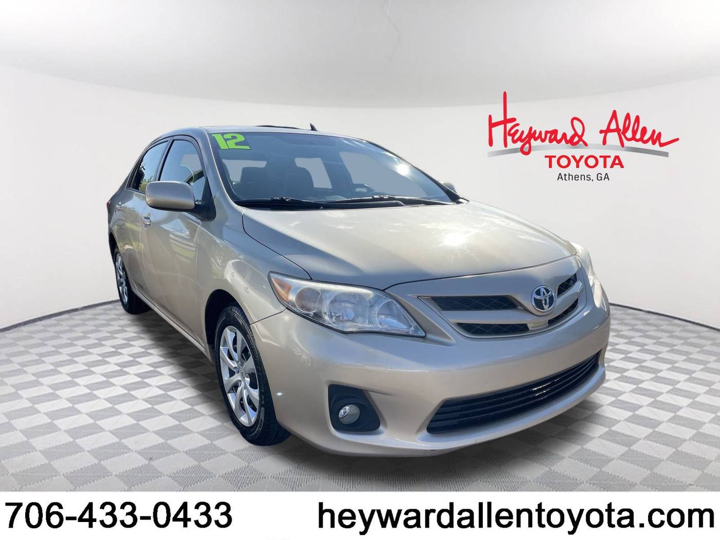 2012 Toyota Corolla LE — Sedan — 86,538 mi — Athens, GA