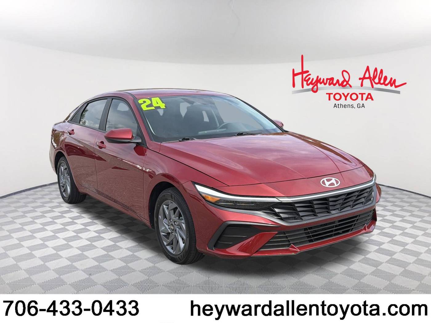 2024 Hyundai Elantra Hybrid Blue — Sedan — 23,801 mi — Athens, GA