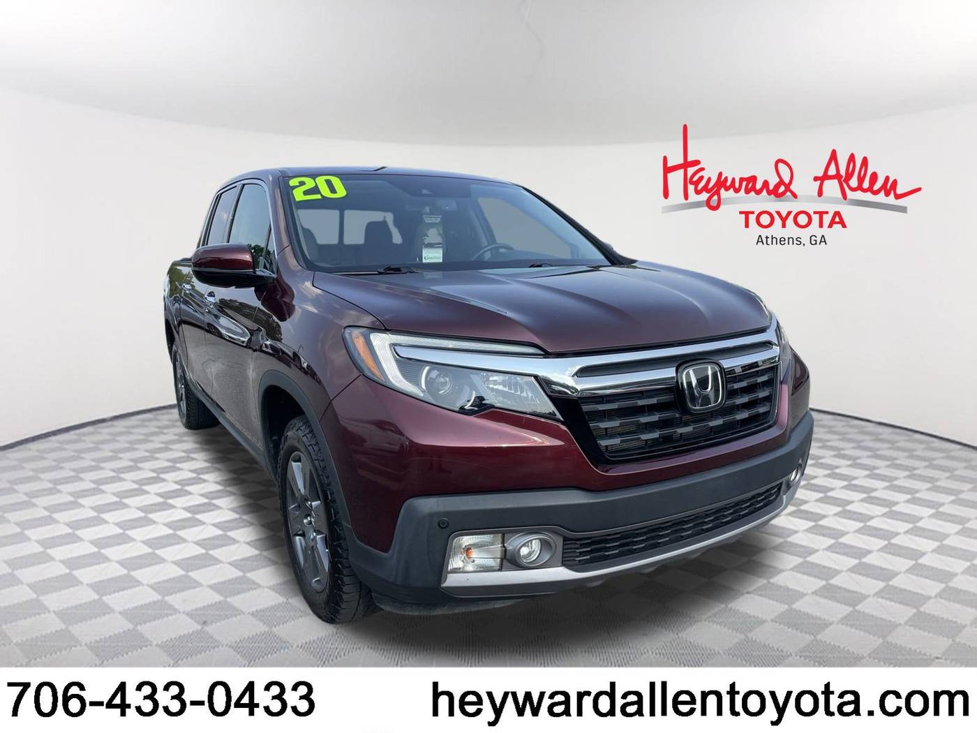 2020 Honda Ridgeline RTL-E — Pickup Truck — 62,531 mi — Athens, GA