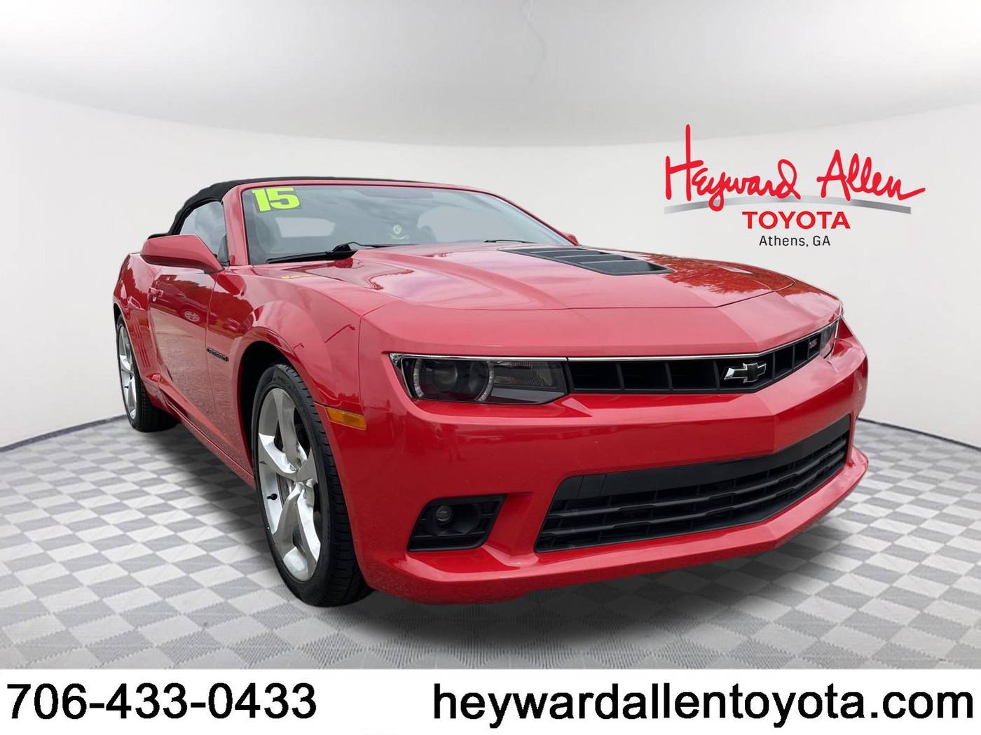 2015 Chevrolet Camaro 2SS — Convertible — 71,646 mi — Athens, GA