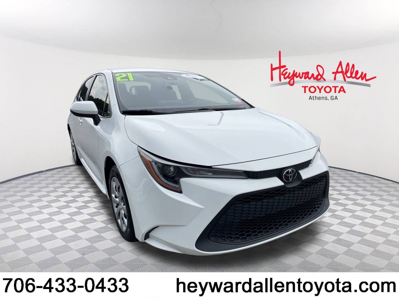2021 Toyota Corolla LE — Sedan — 59,513 mi — Athens, GA