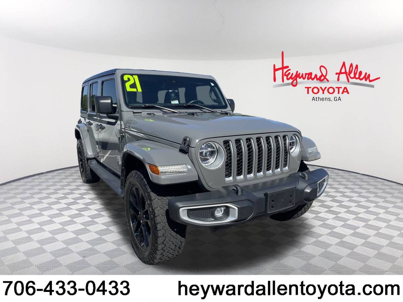 2021 Jeep Wrangler Sahara 4xe — SUV — 46,462 mi — Athens, GA