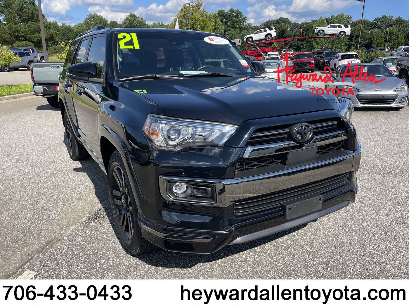 2021 Toyota 4Runner Nightshade — SUV — 33,965 mi — Athens, GA