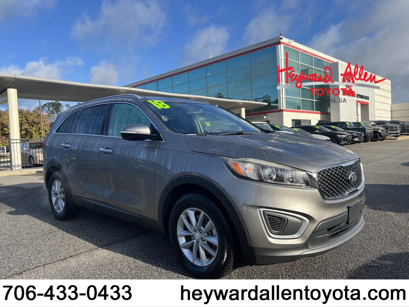 2018 Kia Sorento LX V6 — SUV — 185,801 mi — Athens, GA
