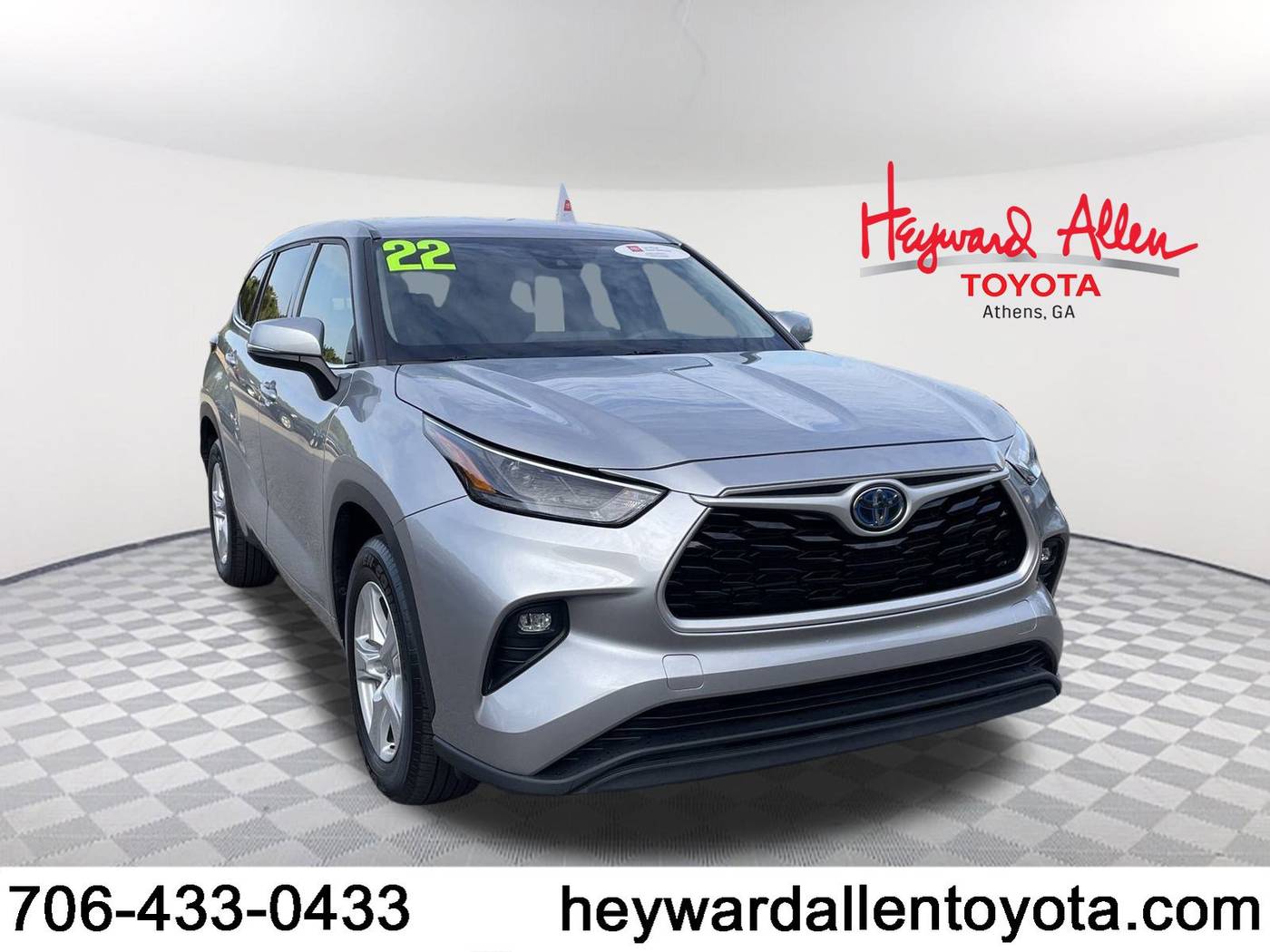 2022 Toyota Highlander Hybrid LE — SUV — 62,909 mi — Athens, GA