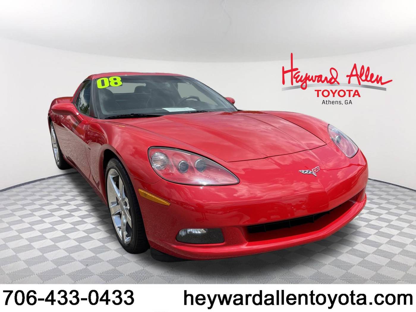 2008 Chevrolet Corvette Base — Coupe — 25,493 mi — Athens, GA