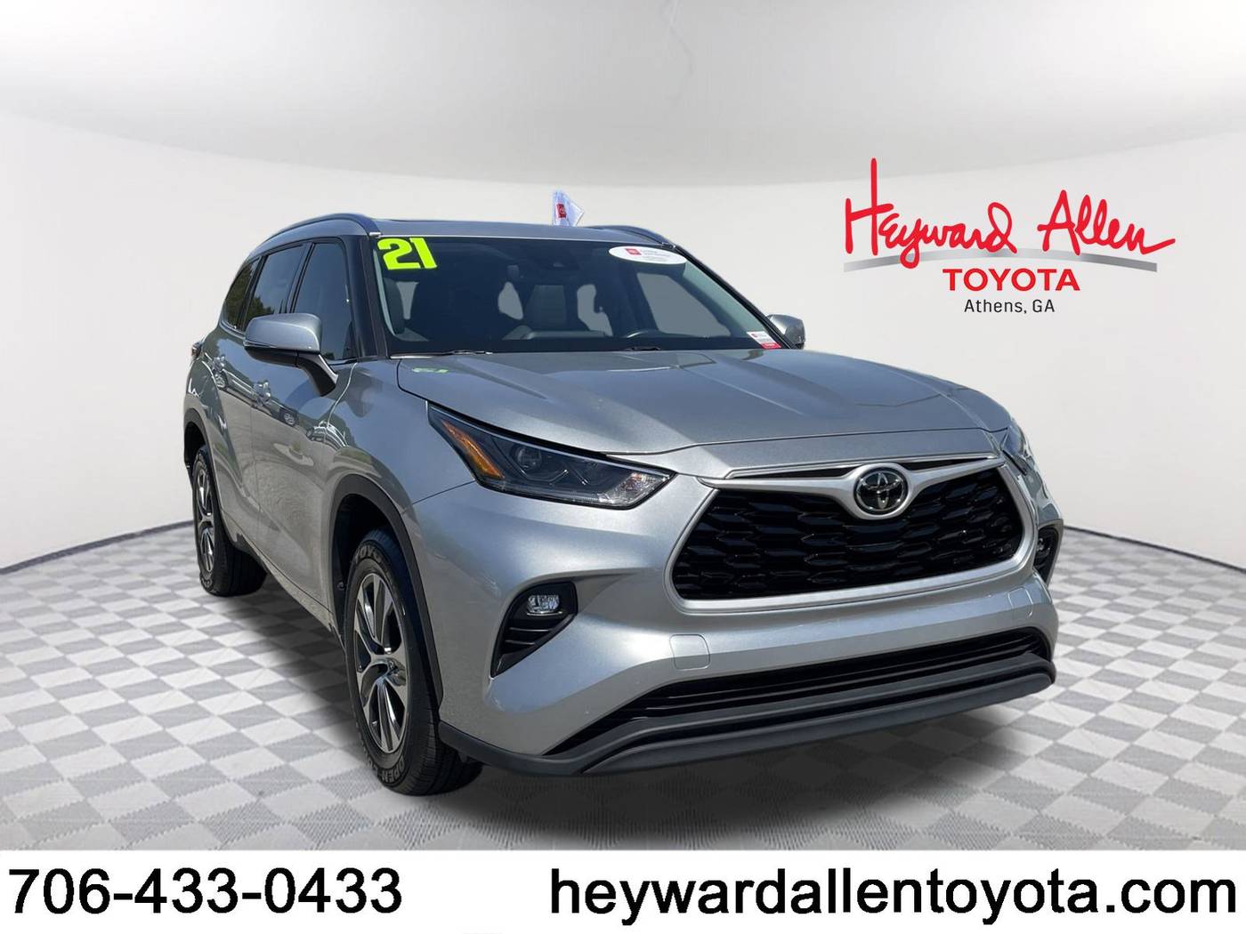 2021 Toyota Highlander XLE — SUV — 52,819 mi — Athens, GA
