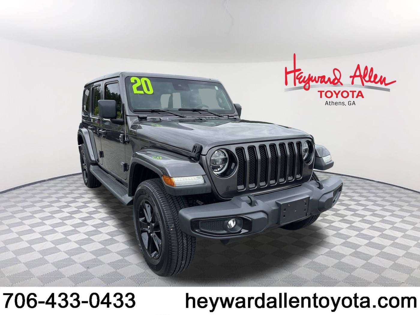 2020 Jeep Wrangler Sahara Altitude — SUV — 27,005 mi — Athens, GA