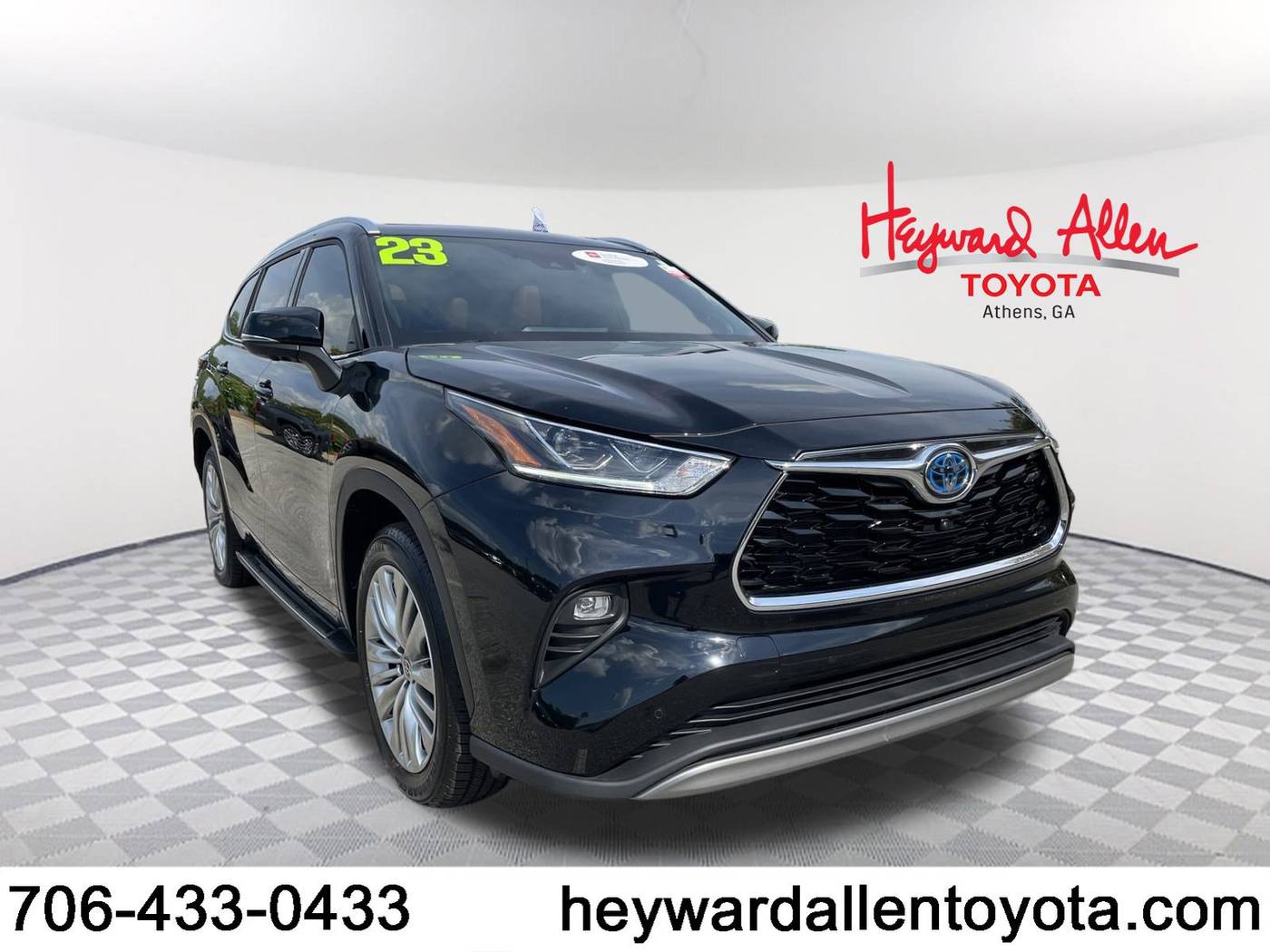 2023 Toyota Highlander Hybrid Platinum — SUV — 19,672 mi — Athens, GA