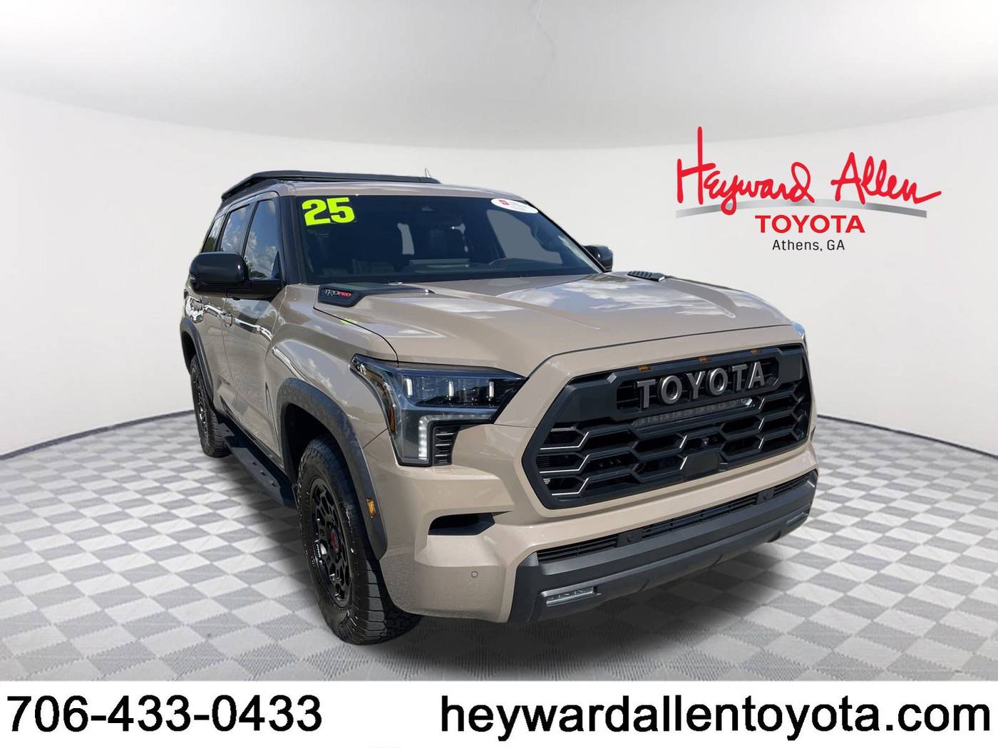 2025 Toyota Sequoia TRD Pro — SUV — 18,879 mi — Athens, GA