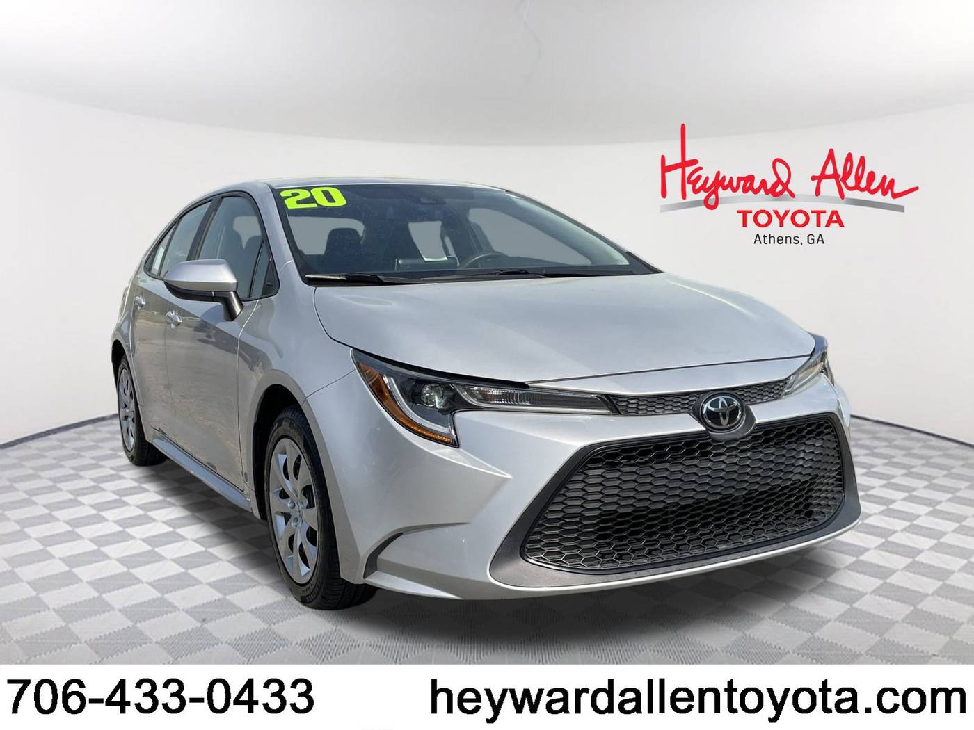 2020 Toyota Corolla LE — Sedan — 91,657 mi — Athens, GA
