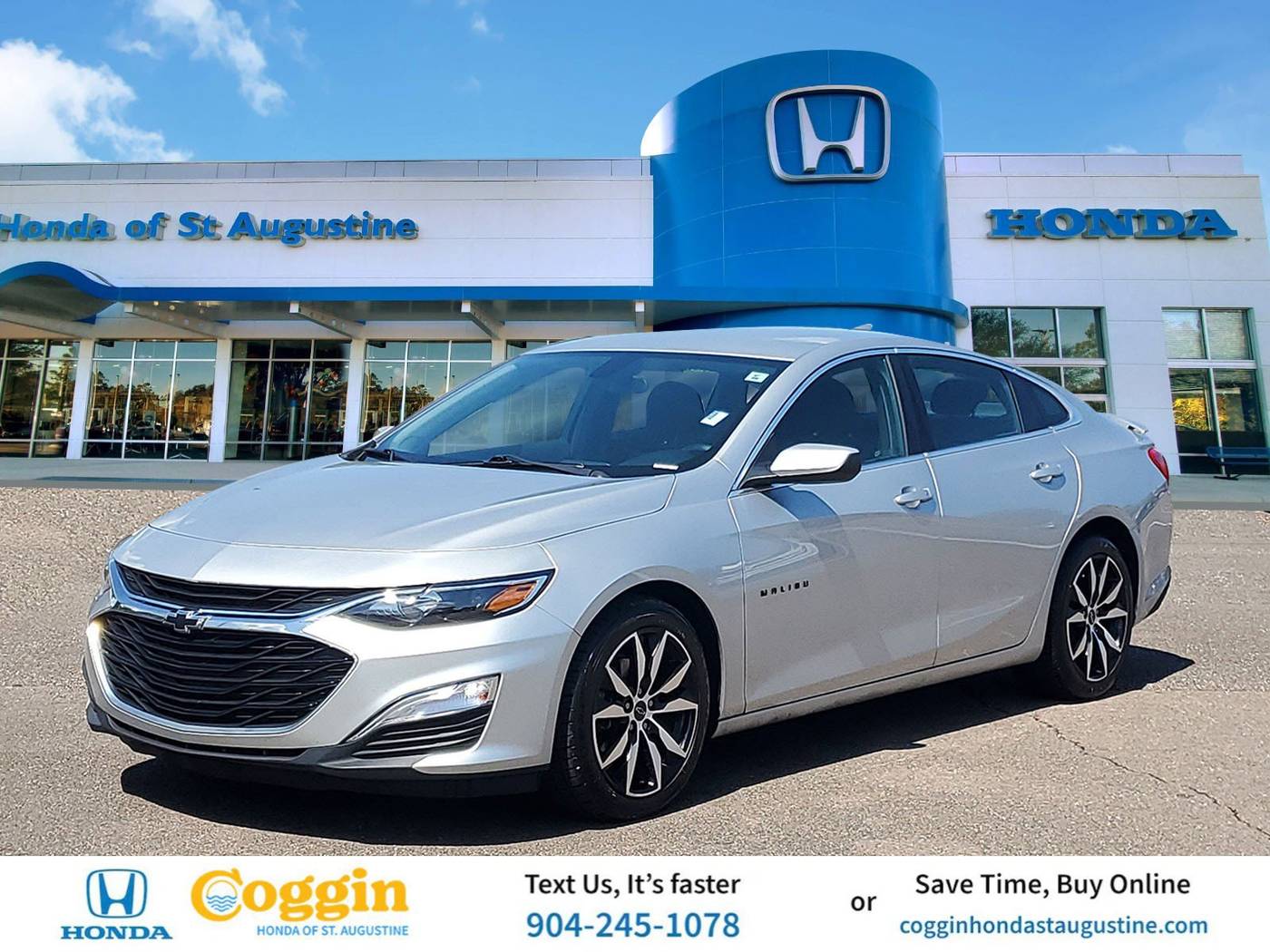 2021 Chevrolet Malibu RS — Sedan — 71,570 mi — St. Augustine, FL