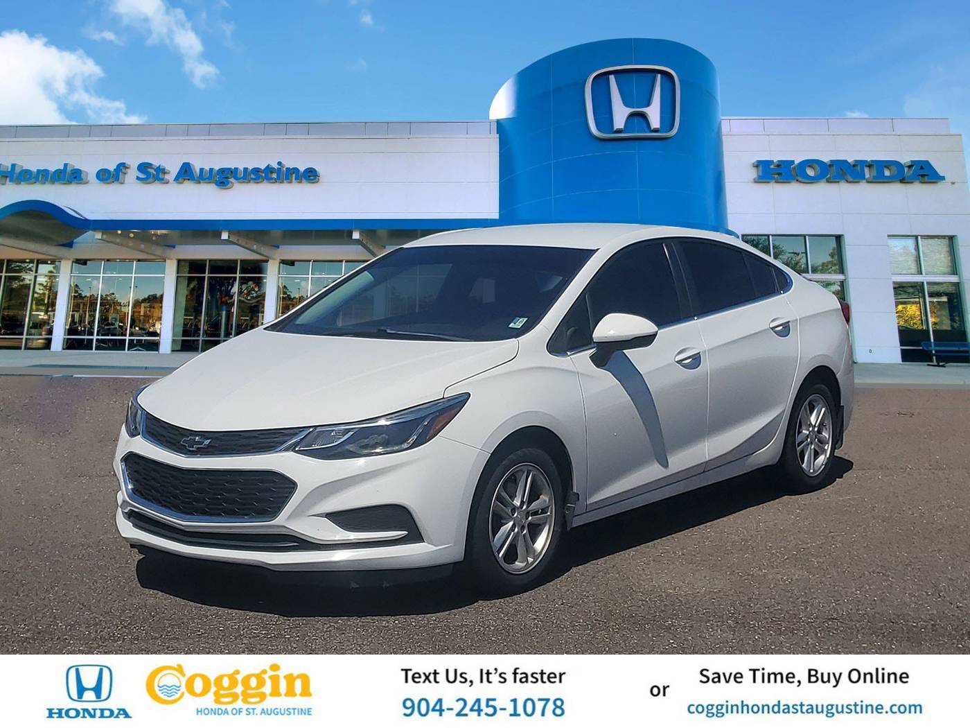2018 Chevrolet Cruze LT — Sedan — 64,410 mi — St. Augustine, FL