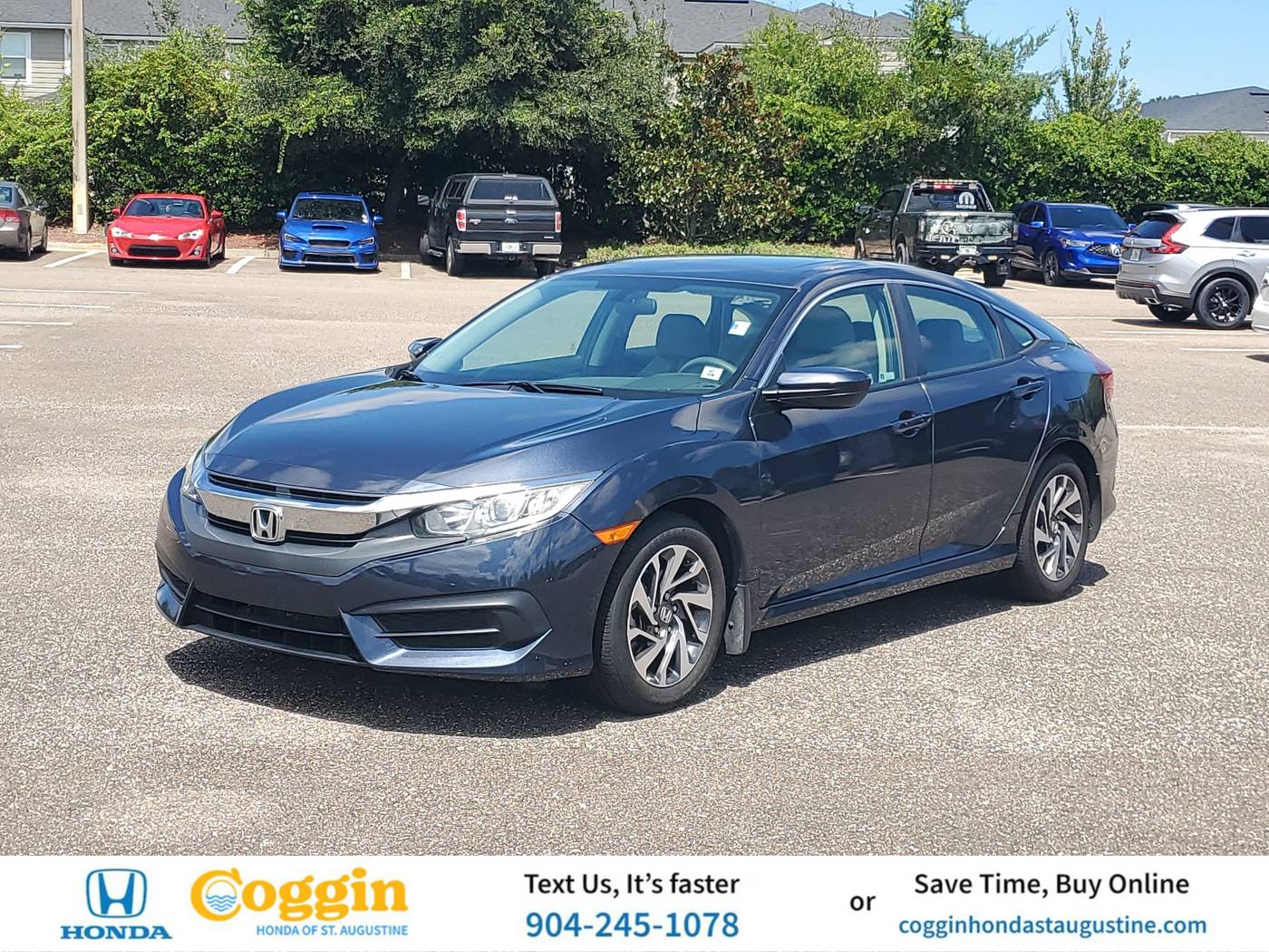2018 Honda Civic EX — Sedan — 92,156 mi — St. Augustine, FL