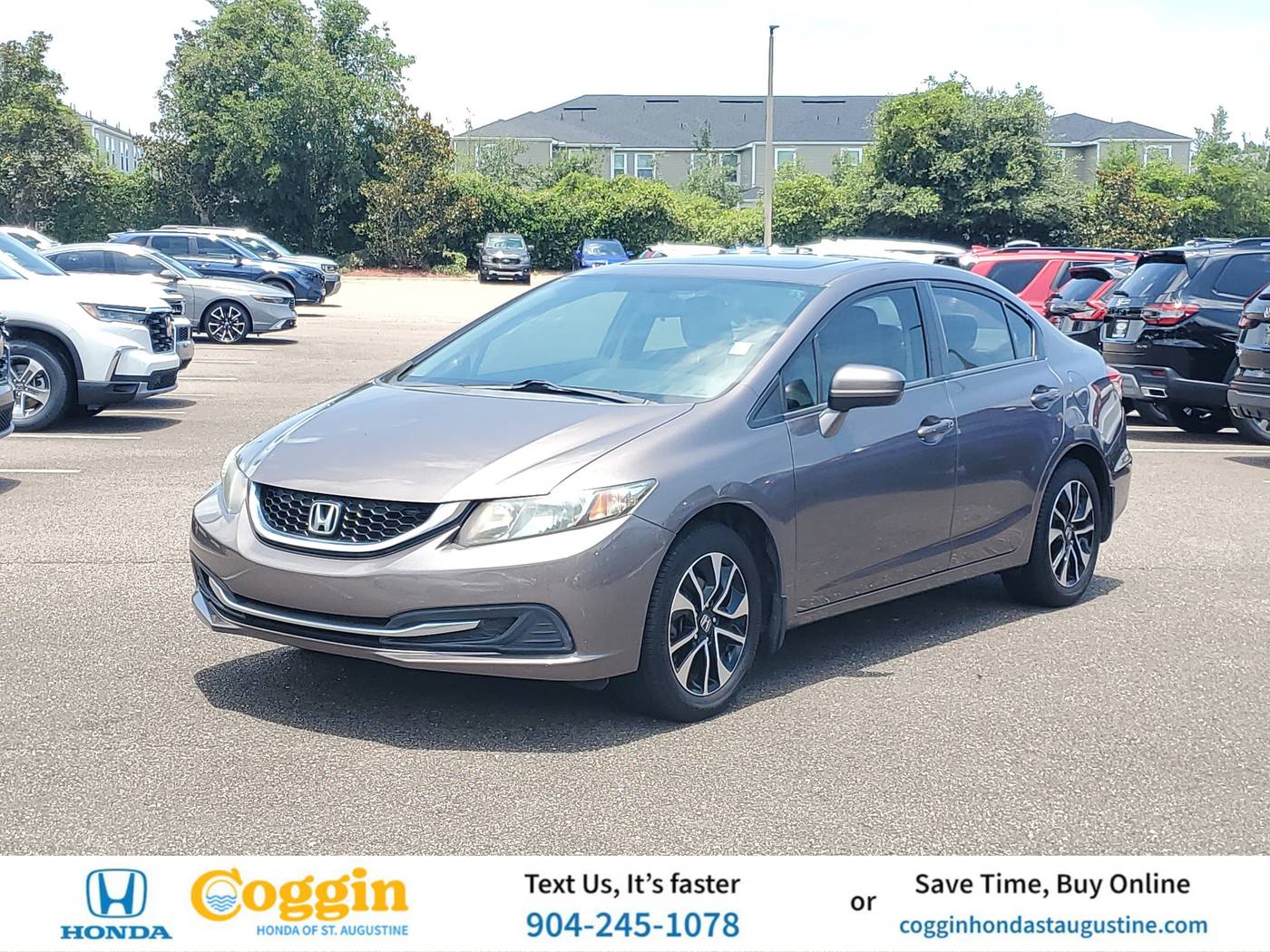 2015 Honda Civic EX — Sedan — 144,631 mi — St. Augustine, FL