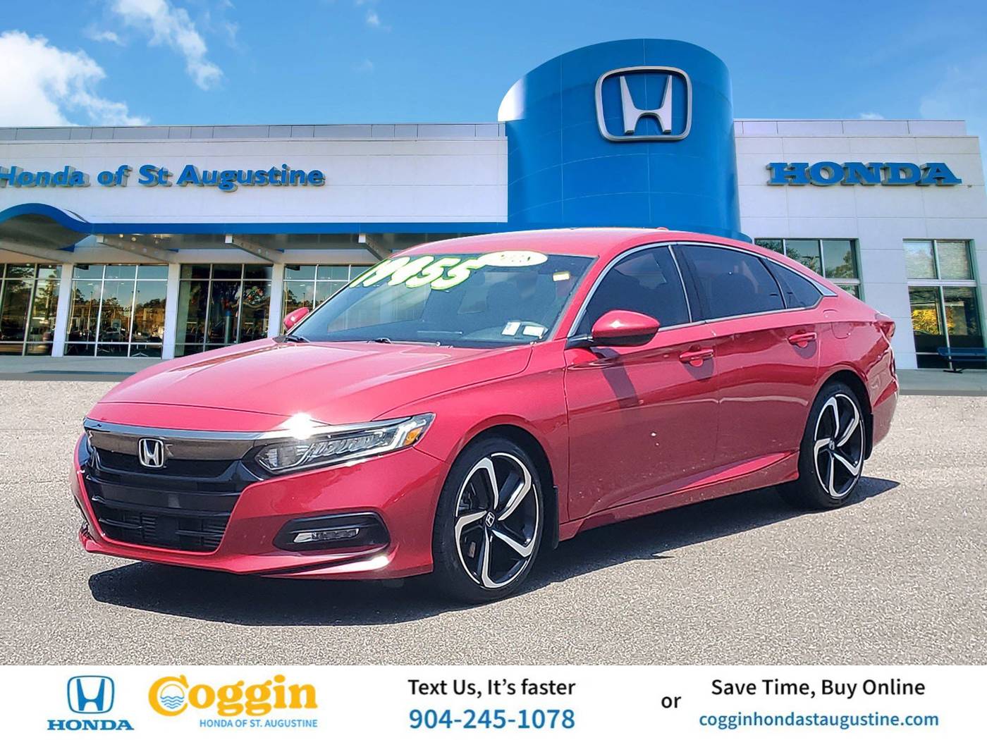 2018 Honda Accord Sport — Sedan — 65,824 mi — St. Augustine, FL