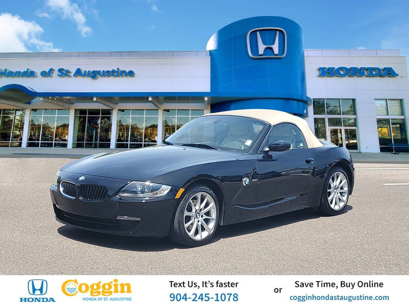2008 BMW Z4 3.0i — Convertible — 53,963 mi — St. Augustine, FL
