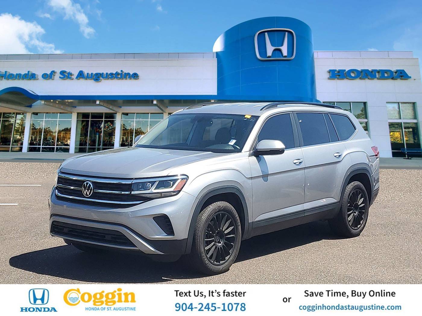 2021 Volkswagen Atlas SE with Technology — SUV — 52,260 mi — St. Augustine, FL