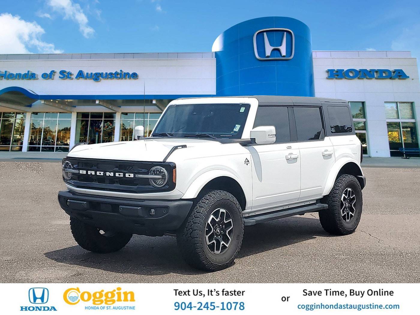 2022 Ford Bronco Outer Banks — SUV — 36,519 mi — St. Augustine, FL