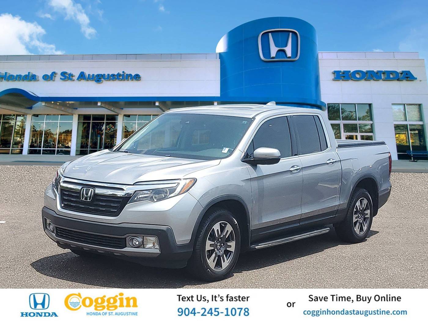 2019 Honda Ridgeline RTL-E — Pickup Truck — 78,032 mi — St. Augustine, FL