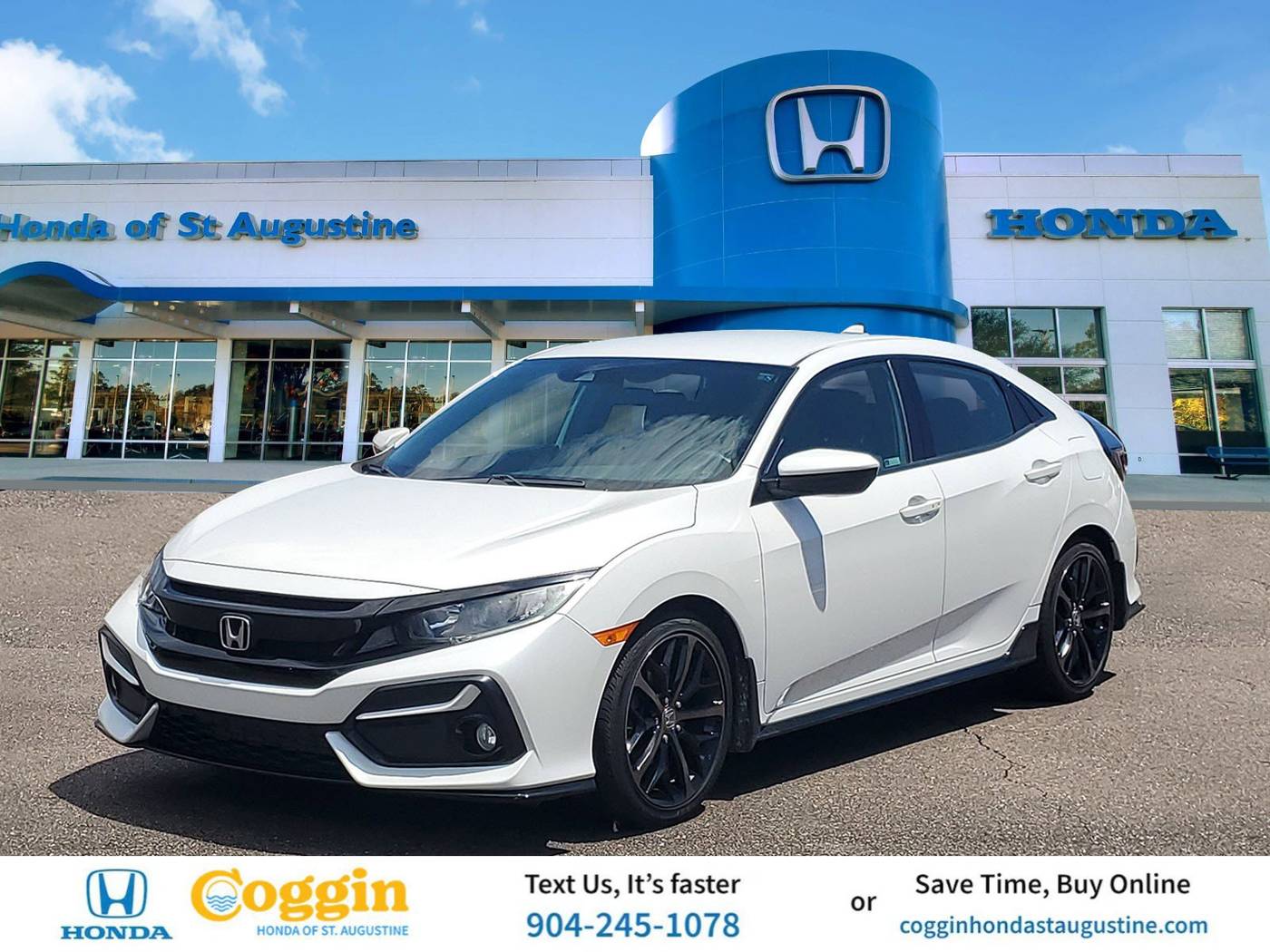 2020 Honda Civic Sport — Hatchback — 48,521 mi — St. Augustine, FL