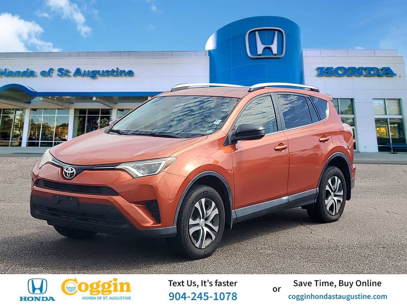 2016 Toyota RAV4 LE — SUV — 91,254 mi — St. Augustine, FL