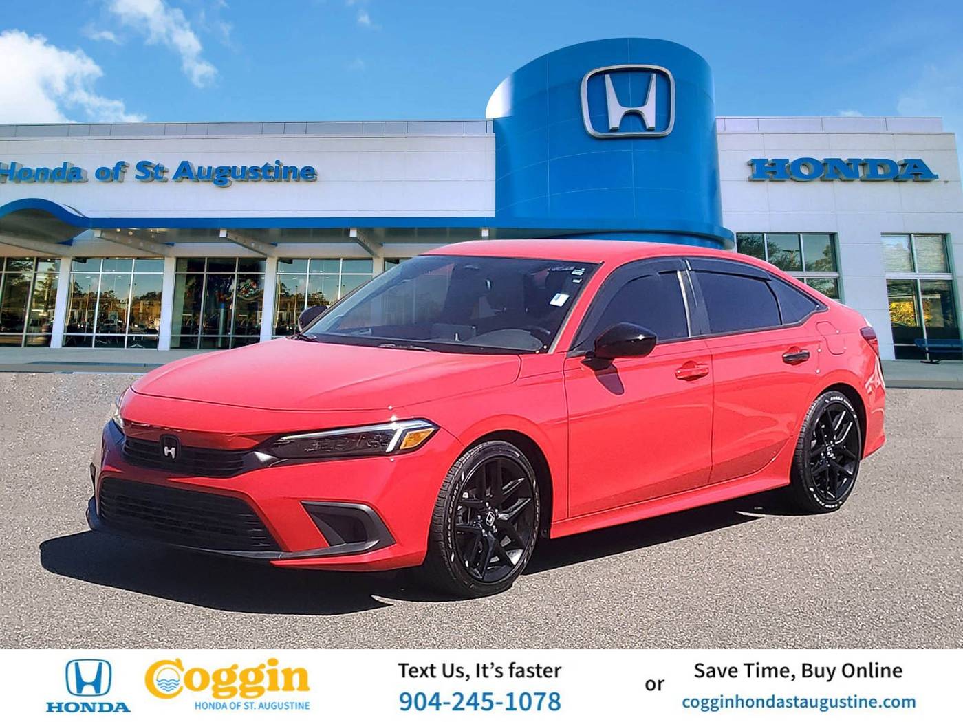 2022 Honda Civic Sport — Sedan — 48,216 mi — St. Augustine, FL
