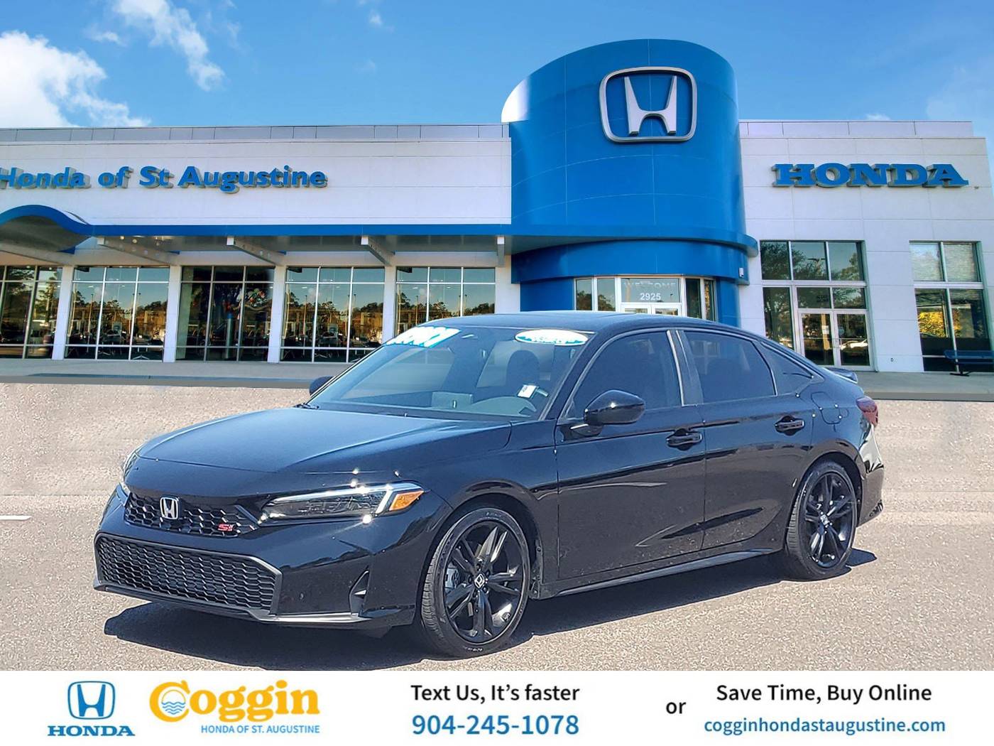 2025 Honda Civic Si — Sedan — 1,618 mi — St. Augustine, FL