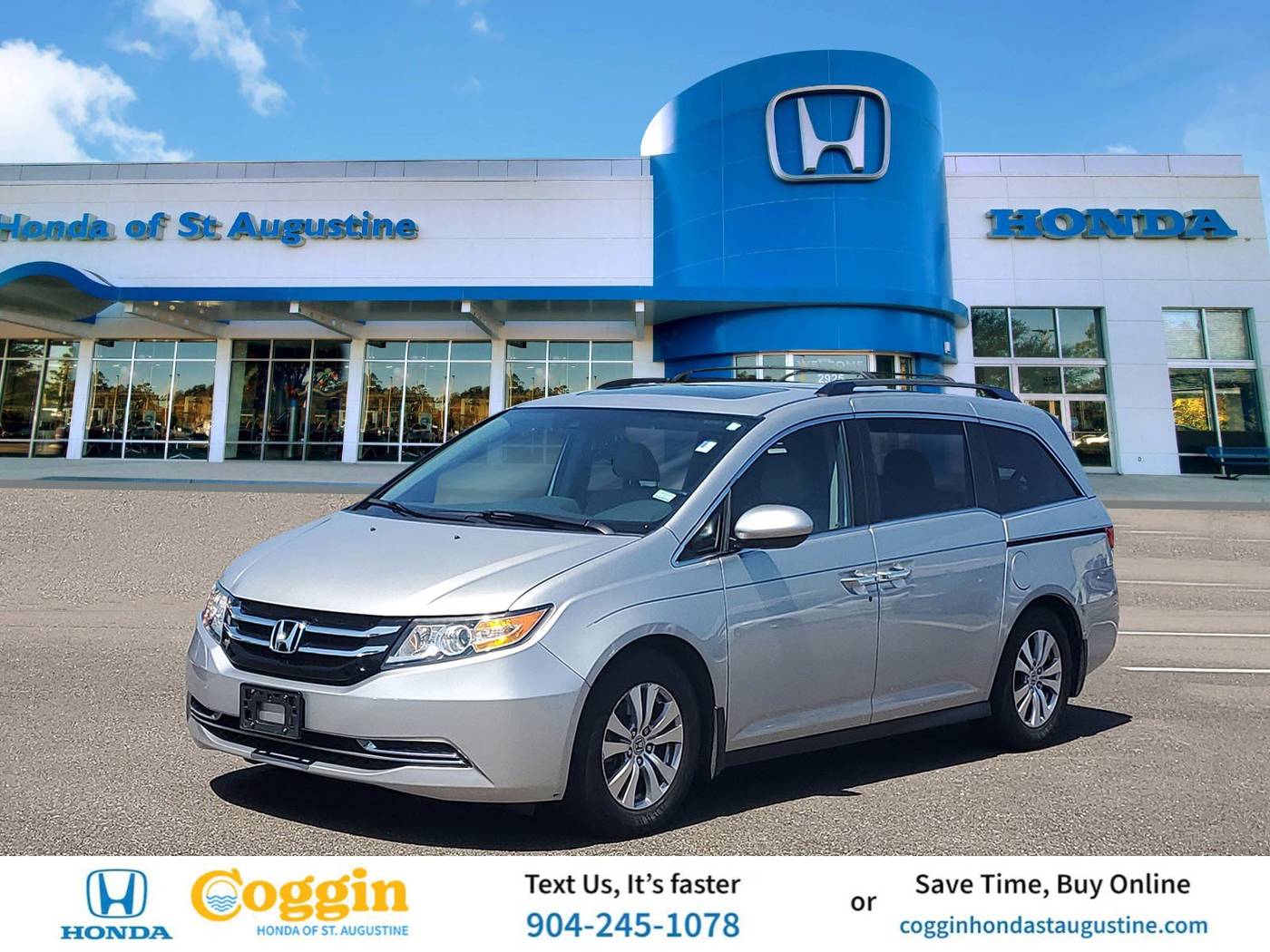 2015 Honda Odyssey EX-L — Minivan — 120,298 mi — St. Augustine, FL