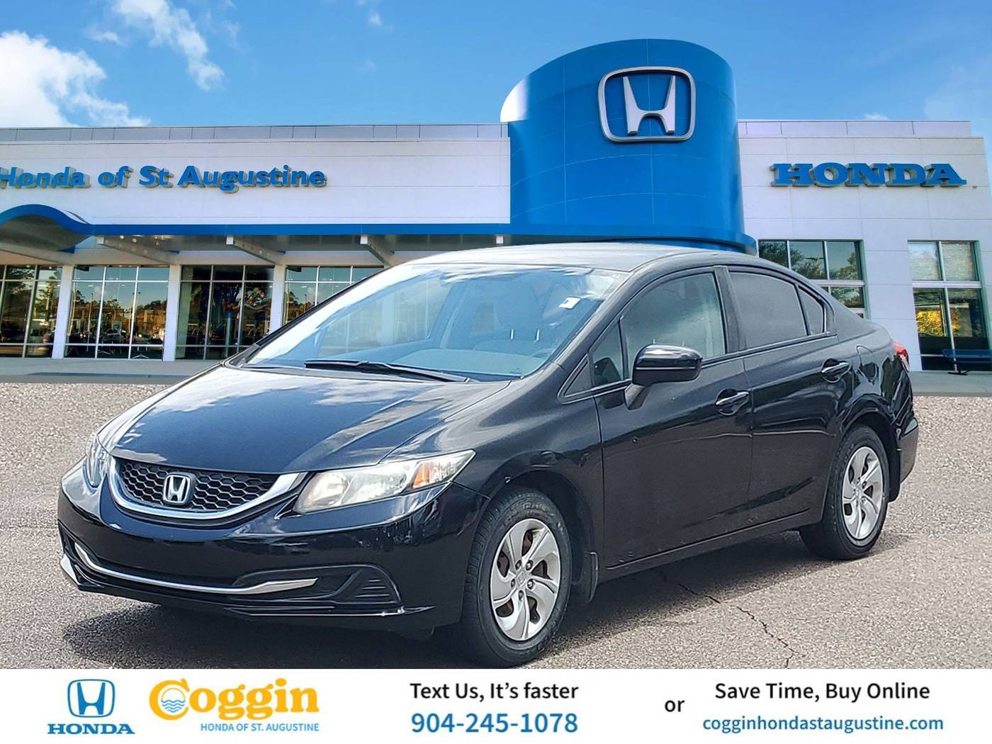 2015 Honda Civic LX — Sedan — 98,065 mi — St. Augustine, FL