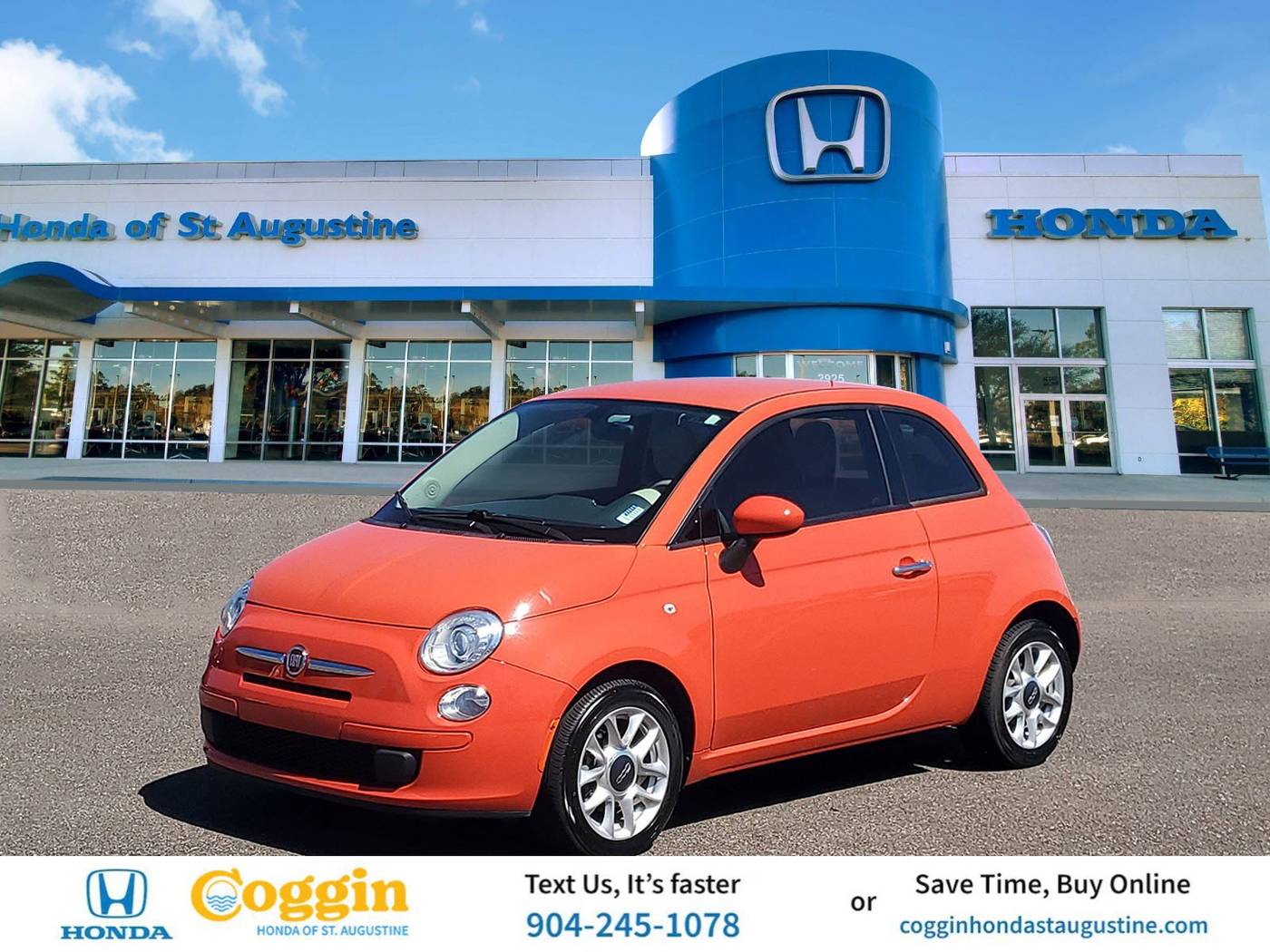 2017 FIAT 500 Pop — Hatchback — 38,258 mi — St. Augustine, FL