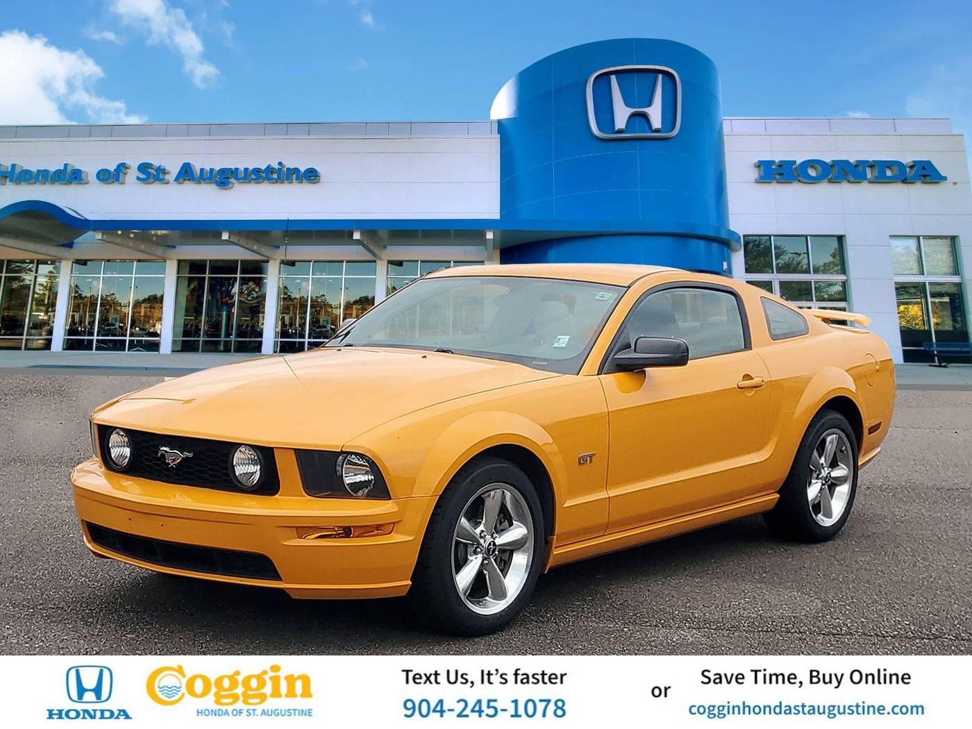 2007 Ford Mustang GT Premium — Coupe — 76,866 mi — St. Augustine, FL