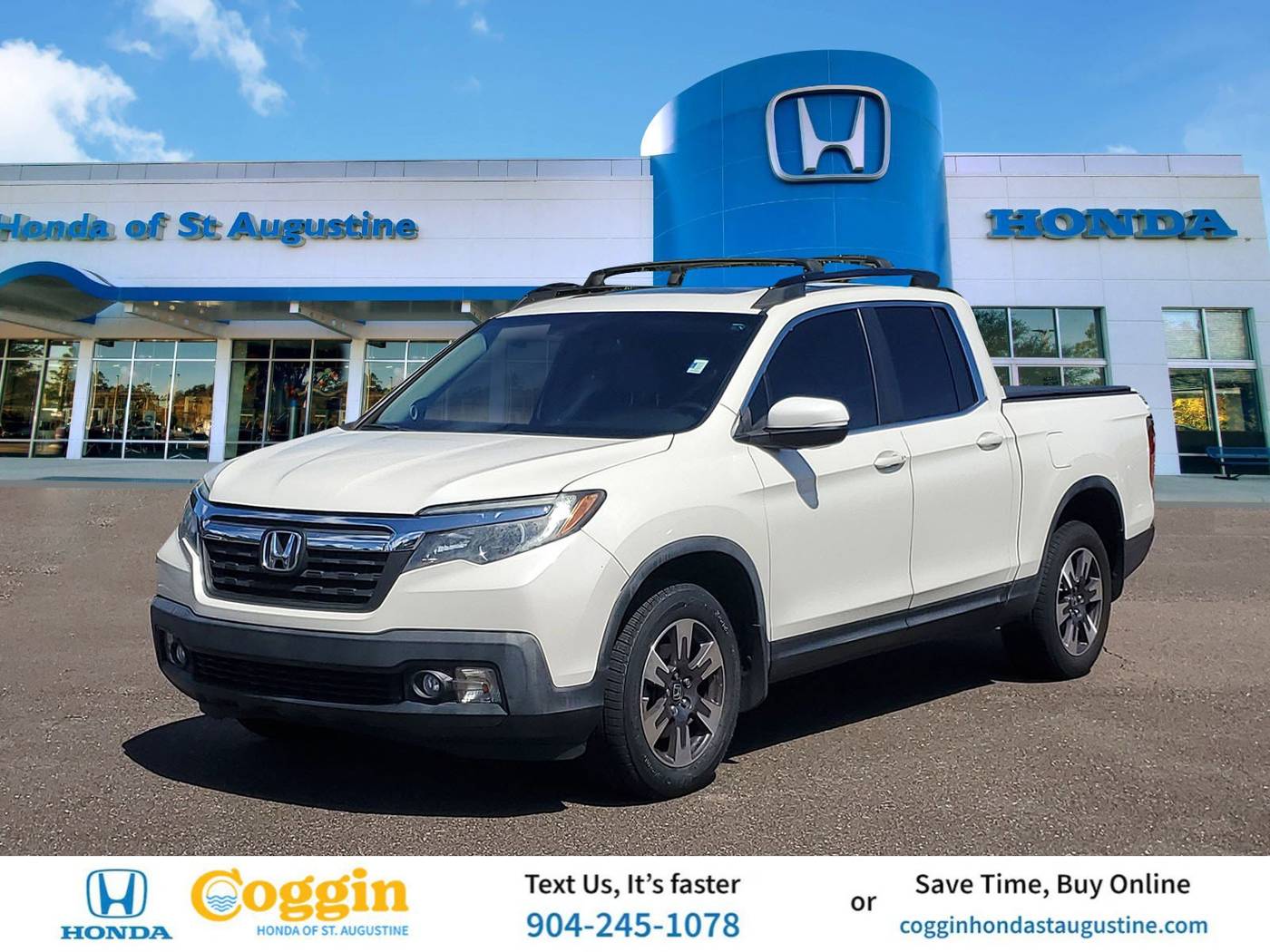 2019 Honda Ridgeline RTL-T — Pickup Truck — 75,791 mi — St. Augustine, FL