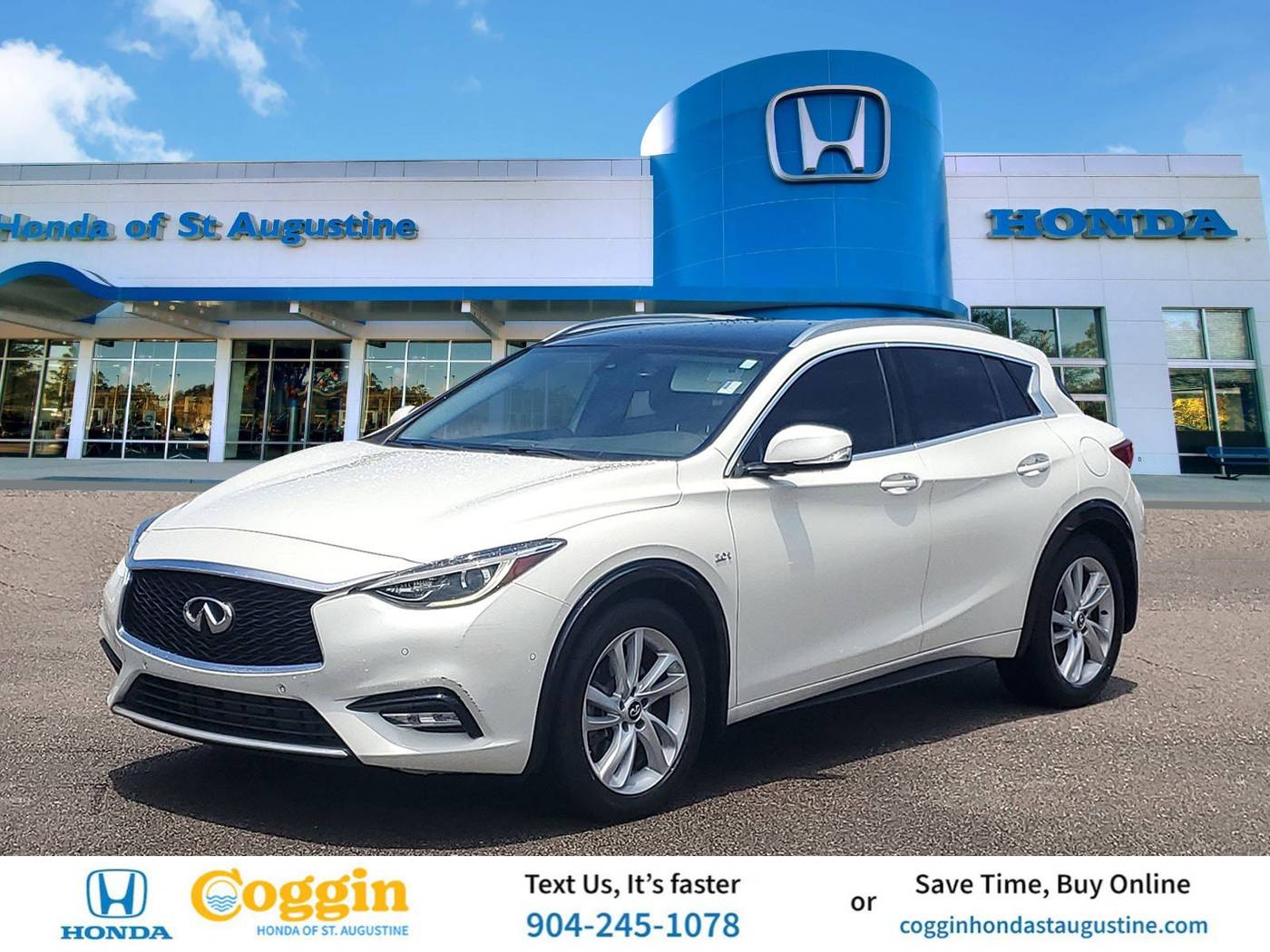 2018 INFINITI QX30 Premium — SUV — 117,621 mi — St. Augustine, FL