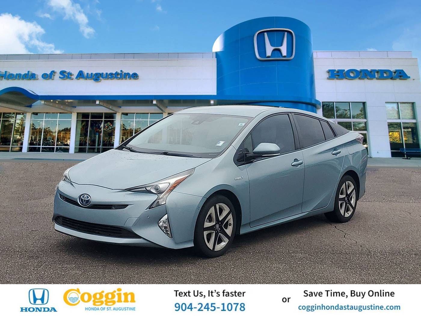 2018 Toyota Prius Four — Hatchback — 109,545 mi — St. Augustine, FL