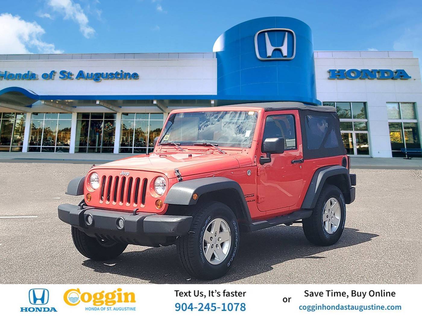 2013 Jeep Wrangler Sport — SUV — 24,938 mi — St. Augustine, FL