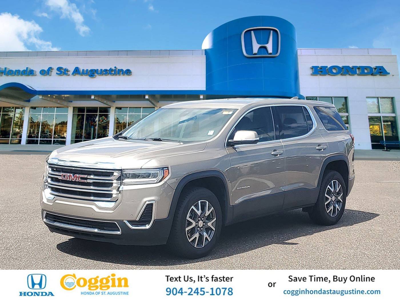 2022 GMC Acadia SLE — SUV — 63,918 mi — St. Augustine, FL