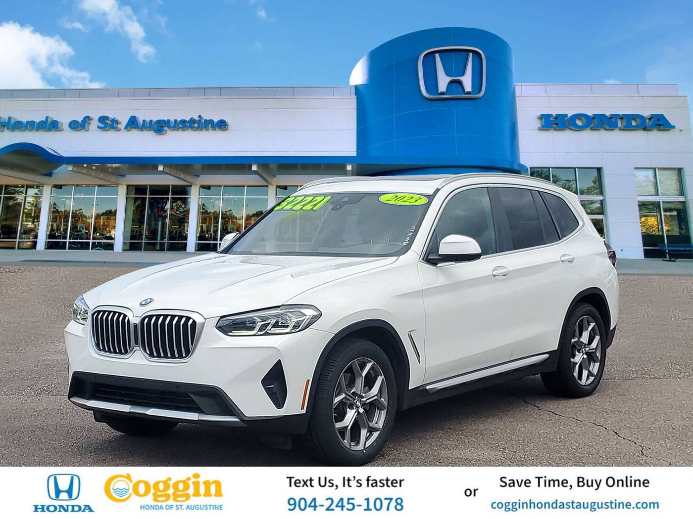 2023 BMW X3 30i — SUV — 47,024 mi — St. Augustine, FL