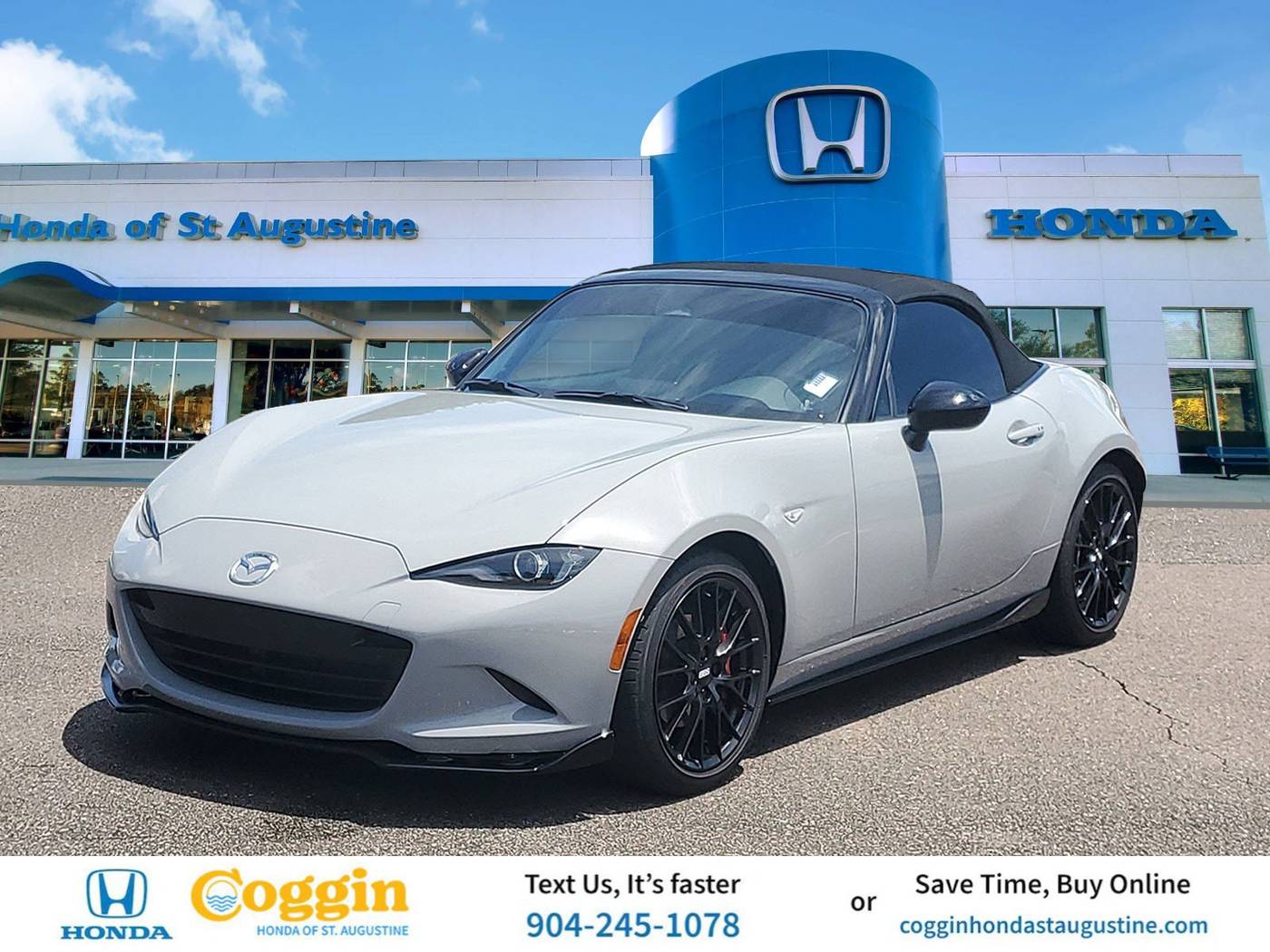 2024 Mazda MX-5 Miata Club — Convertible — 16,199 mi — St. Augustine, FL
