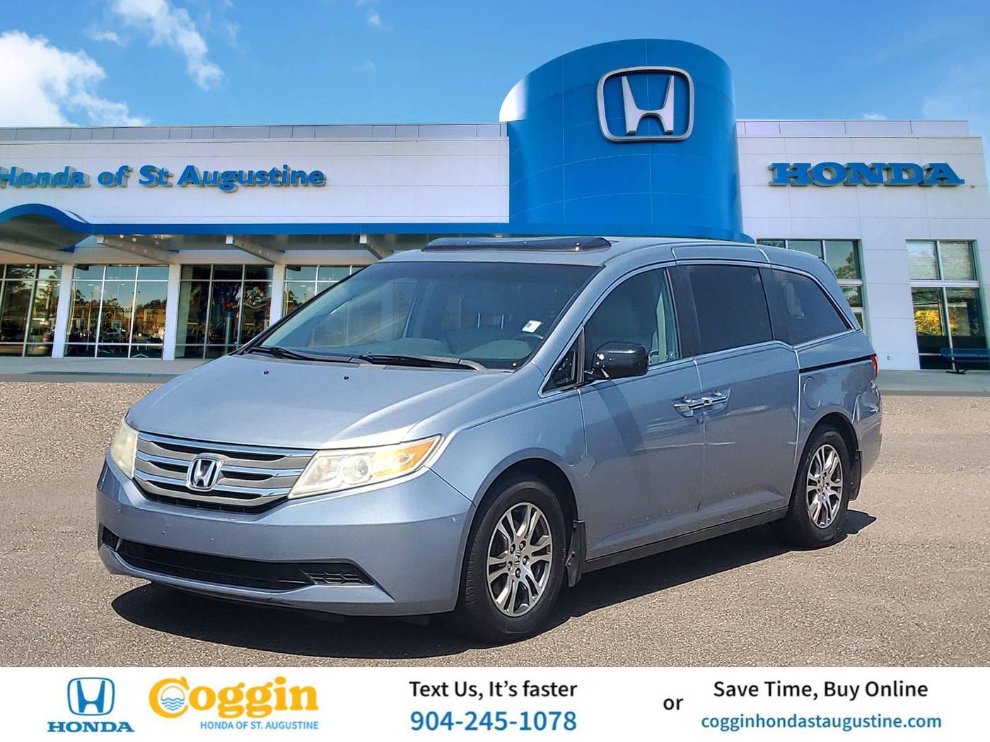 2011 Honda Odyssey EX-L — Minivan — 139,856 mi — St. Augustine, FL