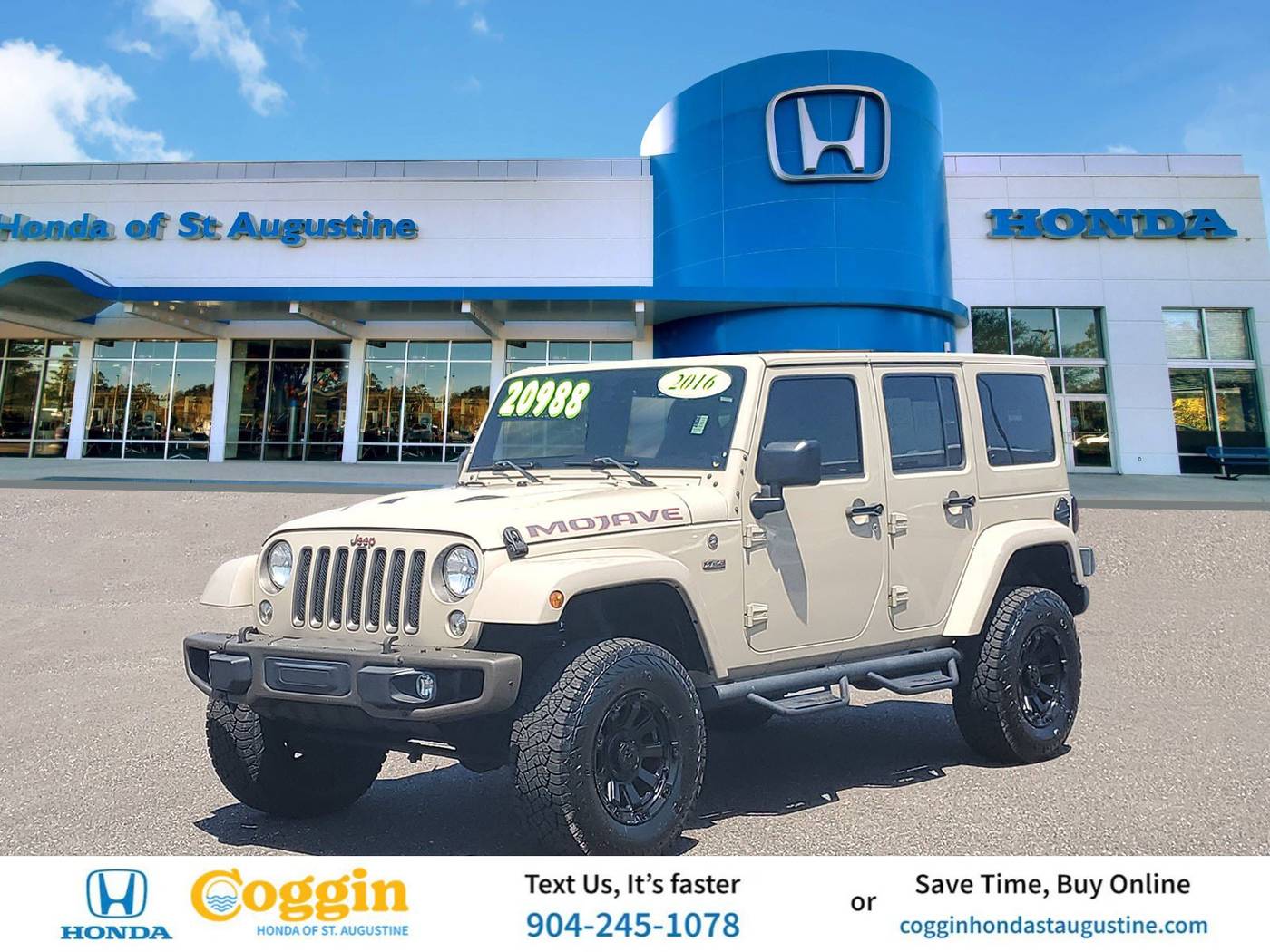 2016 Jeep Wrangler 75th Anniversary — SUV — 96,981 mi — St. Augustine, FL