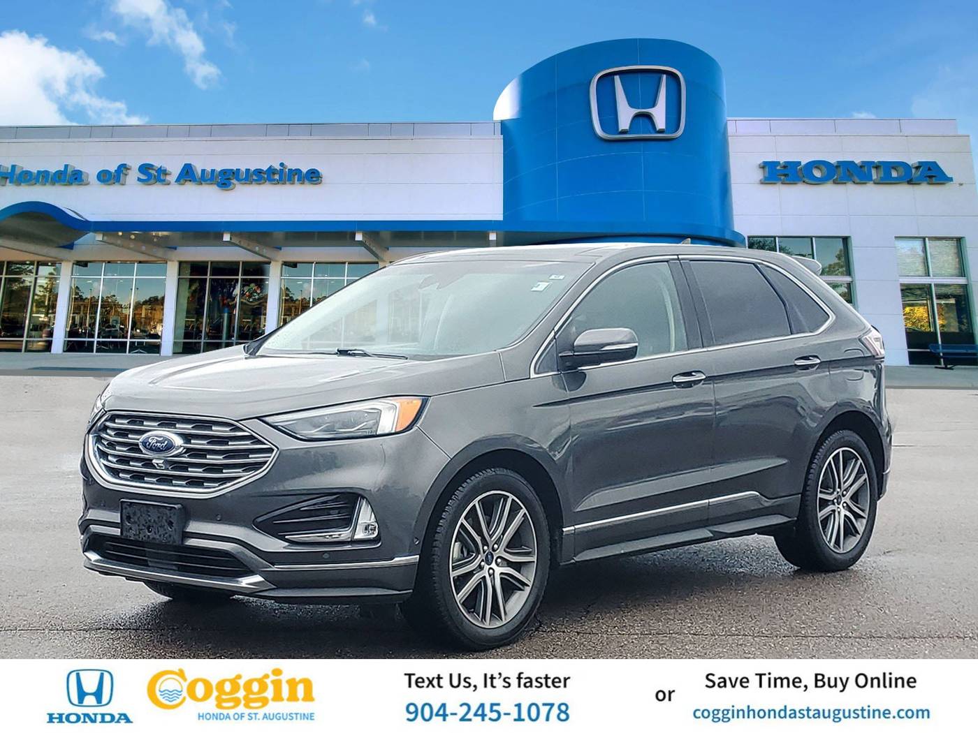 2019 Ford Edge Titanium — SUV — 108,951 mi — St. Augustine, FL